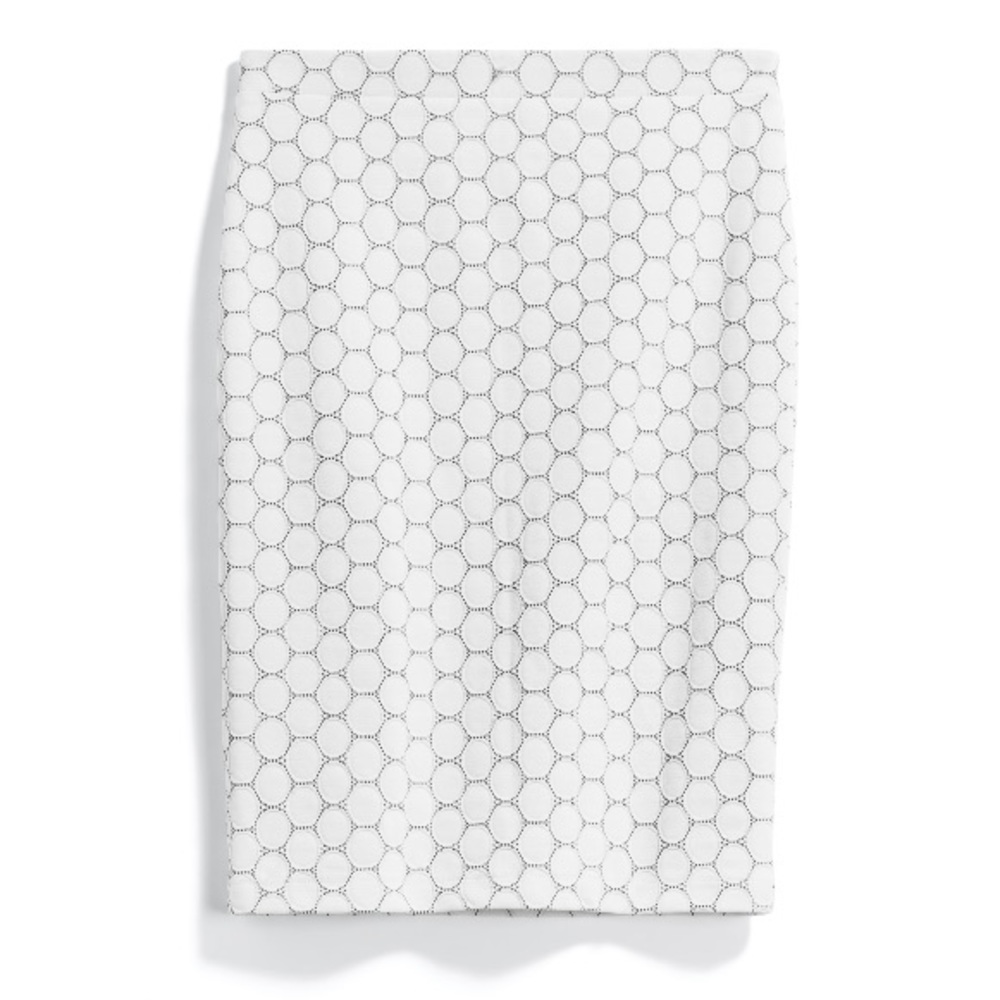 NWT Light grey pencil skirt. Size petite small